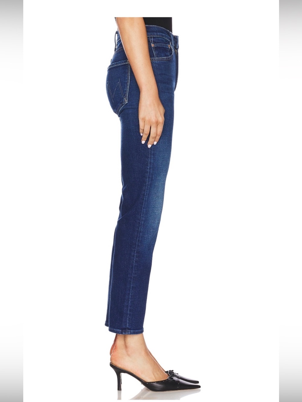 MOTHER THE MID RISE RIDER
FLOOD JEANS - Picture 5 of 7